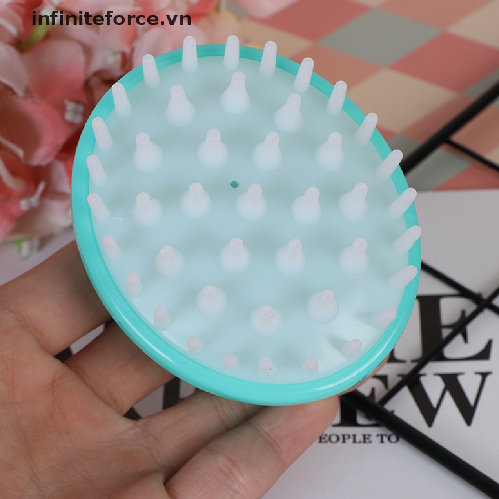 Lược Silicone Mát Xa Da Đầu Tiện Dụng