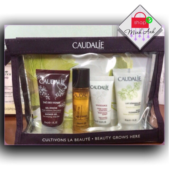 Set du lich caudalie xách tay pháp
