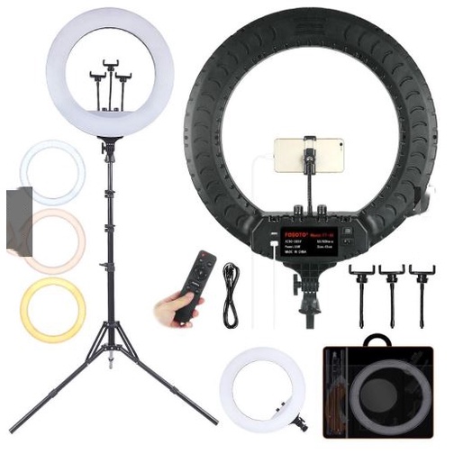 Đèn Livestream RL14 36cm Dành Cho Bán Hàng Online, Make Up, Chụp Ảnh Studio