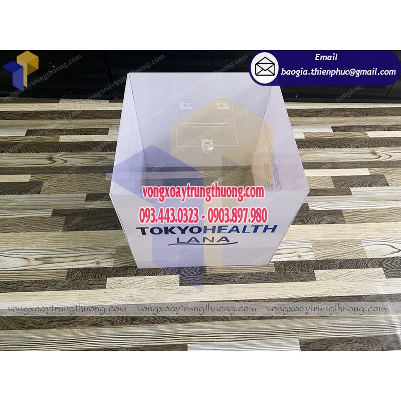 Nơi bán thùng bốc thăm may mắn - ĐT: 0903897980 - vongxoaytrungthuong.com