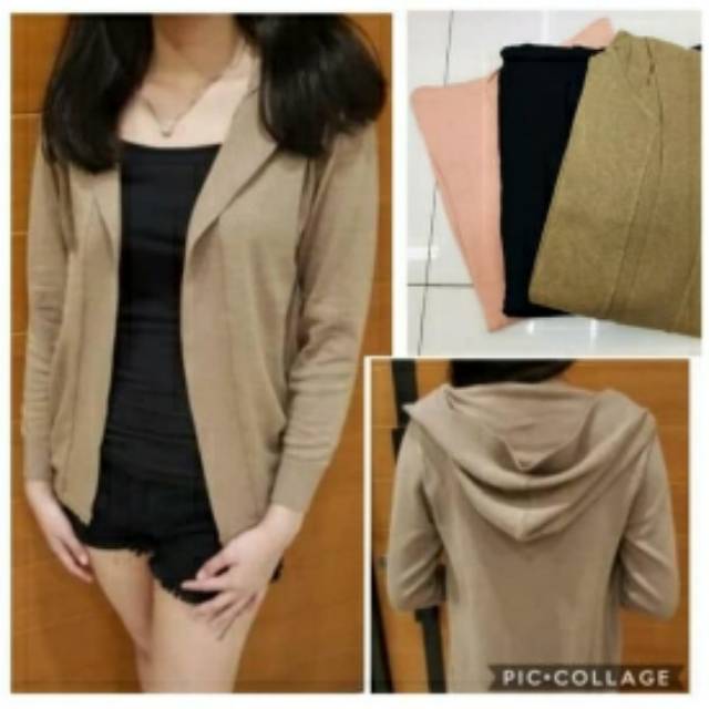 Áo Khoác Cardigan Dáng Dài Màu Trơn Nhập Khẩu Hiệu Zara Cho Nữ