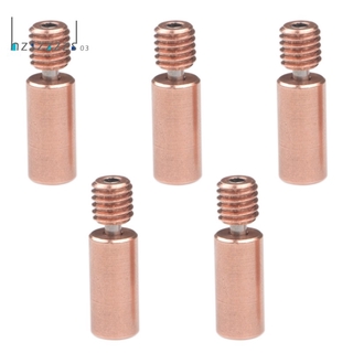 `5PCS Bi-Metal Heatbreak 1.75MM Filament for E3D V6 Multi-Nozzle Hotend Heater Block 3D Printer Parts(Smooth)