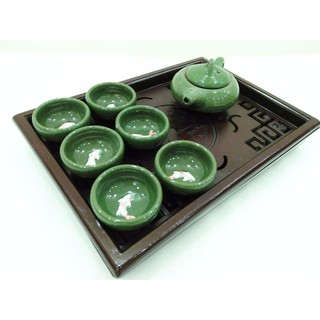bộ ấm chén cá