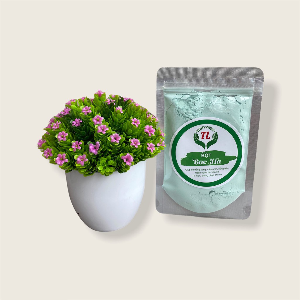 100g bột đắp mặt bạc hà làm đẹp tại nhà CS31