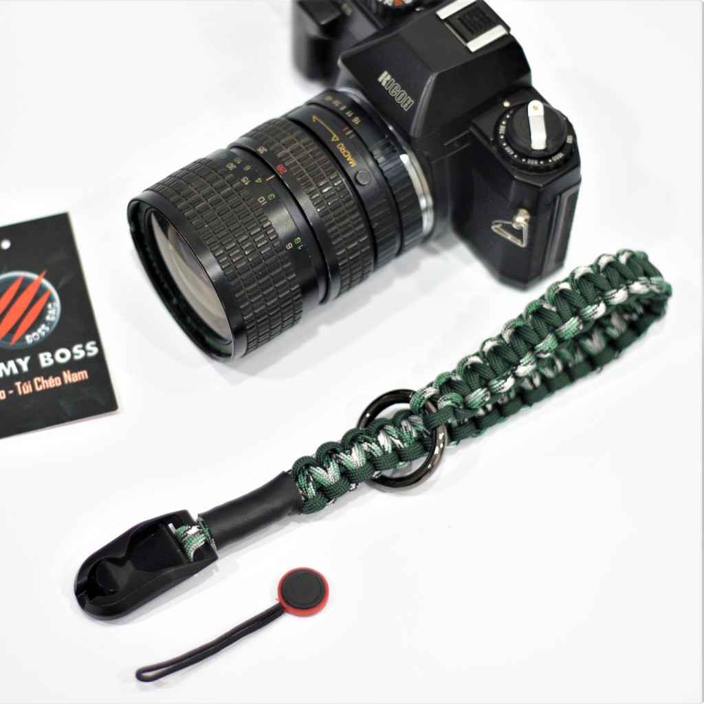 [CAMERA] Dây Đeo Cổ Tay, Handstrap dành cho máy ảnh sử dụng chốt thao tác nhanh đan Paracord phối màu