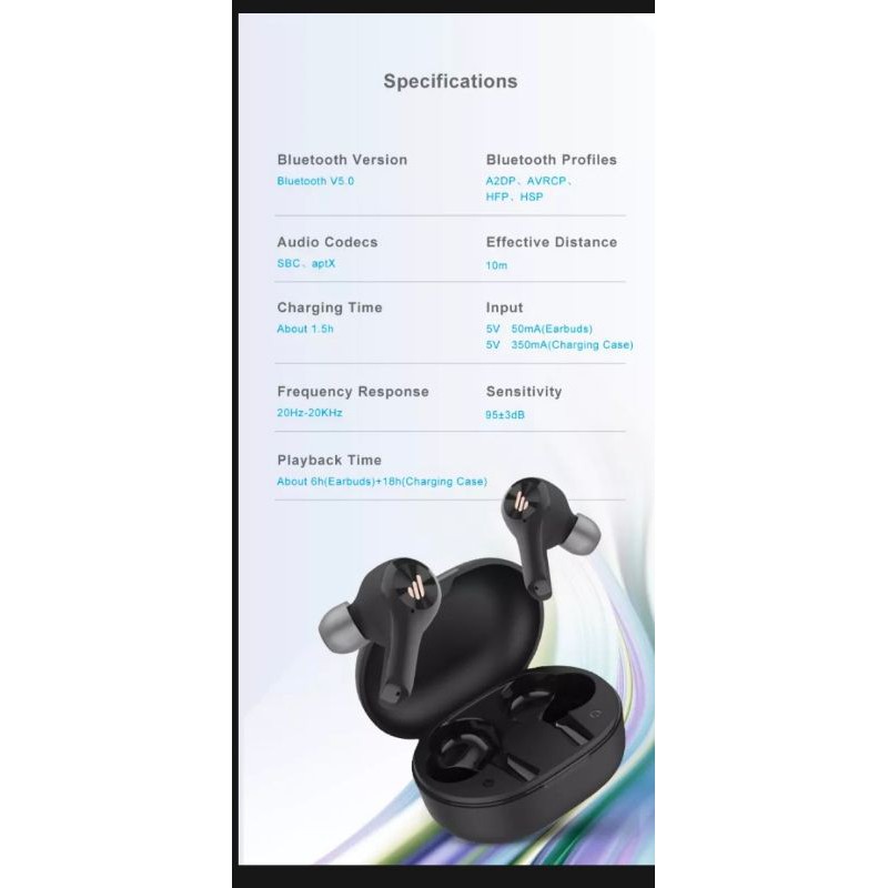 Tay Nghe không dây Bluetooth 5.0 Edifien X5 phiên bản cao cấp