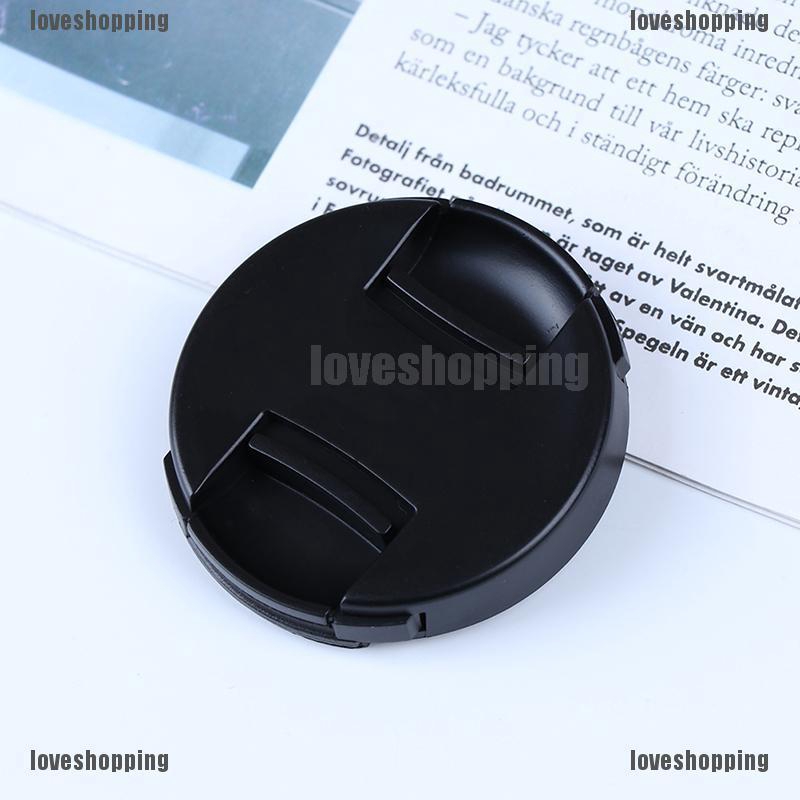 ❀GIÁ RẺ❀49/52/58/62/67/72/77/82mm Snap-on front lens cap