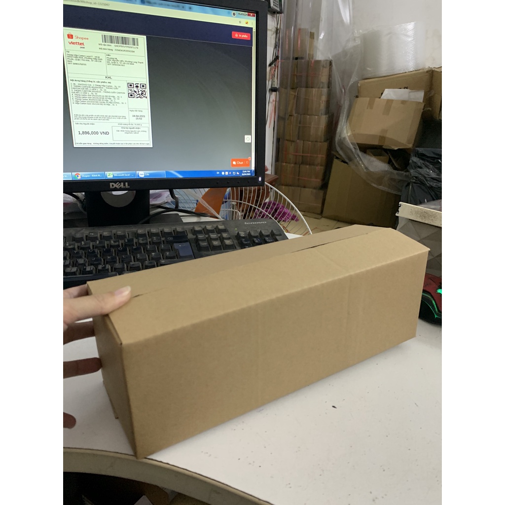 BK - 1 Thùng Carton 30x10x10 CM