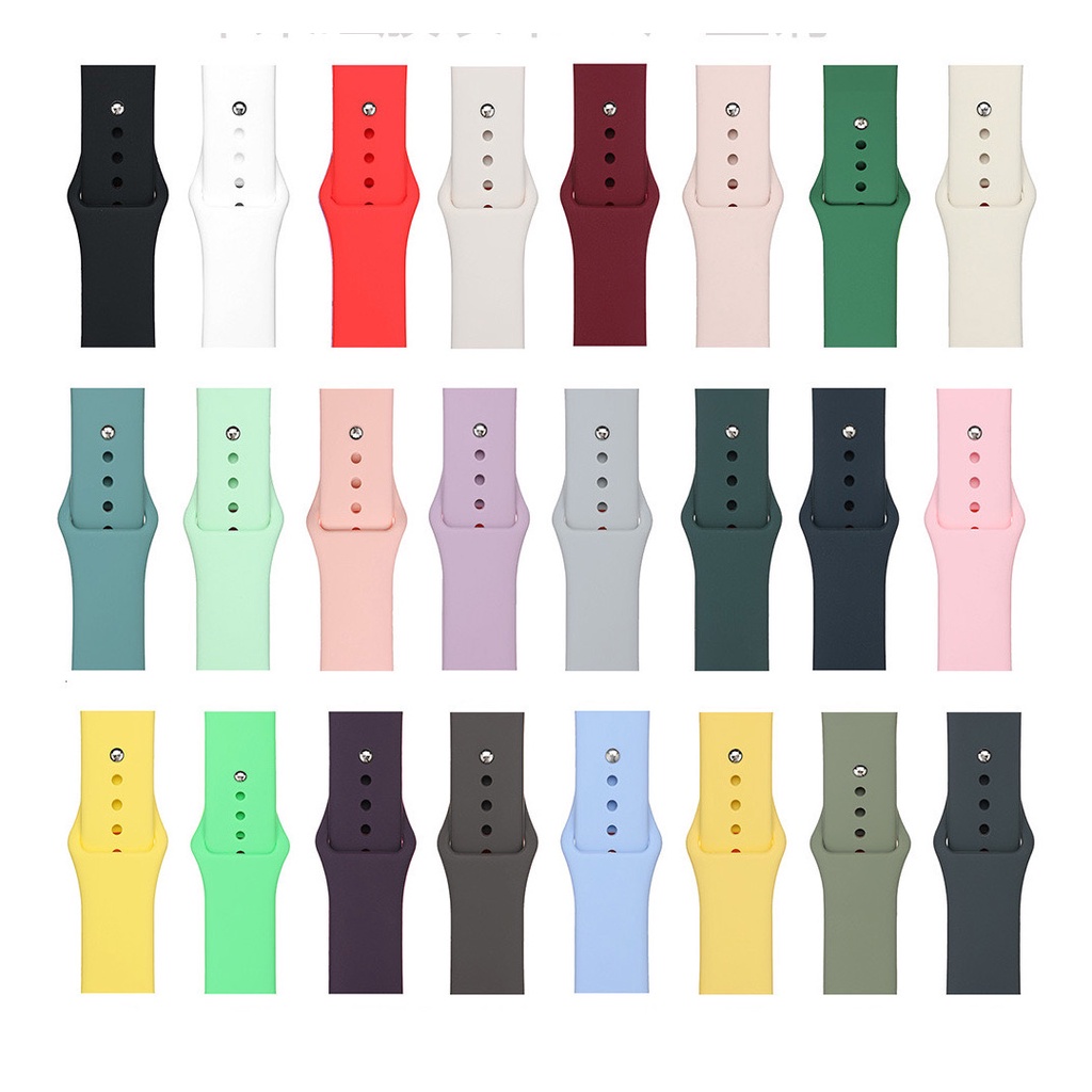 Dây Cao Su Sport Chống Bẩn cho Appl Watch T500, Đồng Hồ Thông Minh