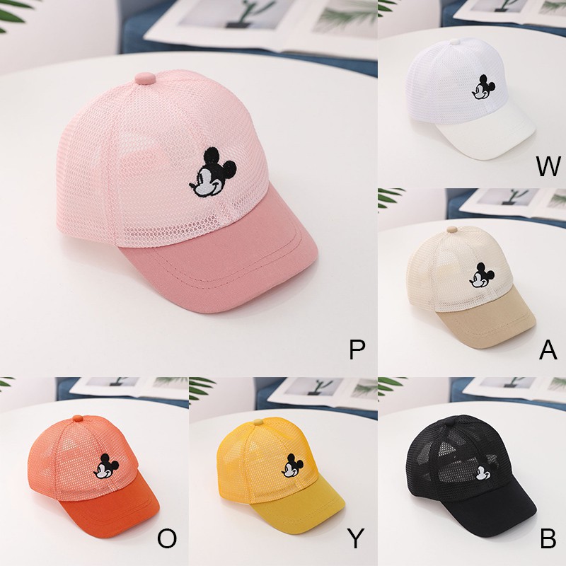 Mũ Lưỡi Trai Tai Chuột Mickey Cho Bé