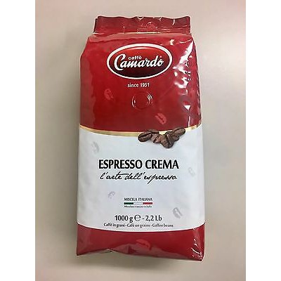 Hạt cà phê Ý Camardo 1 Kg, nguyên hạt cà phê nhập khẩu Ý