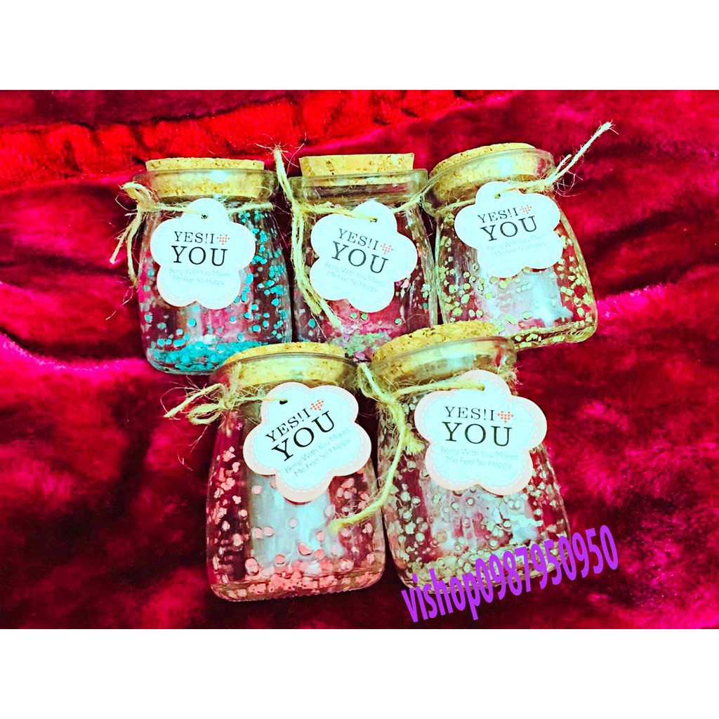 Lọ ước Phát Sáng Dạ Quang-j42