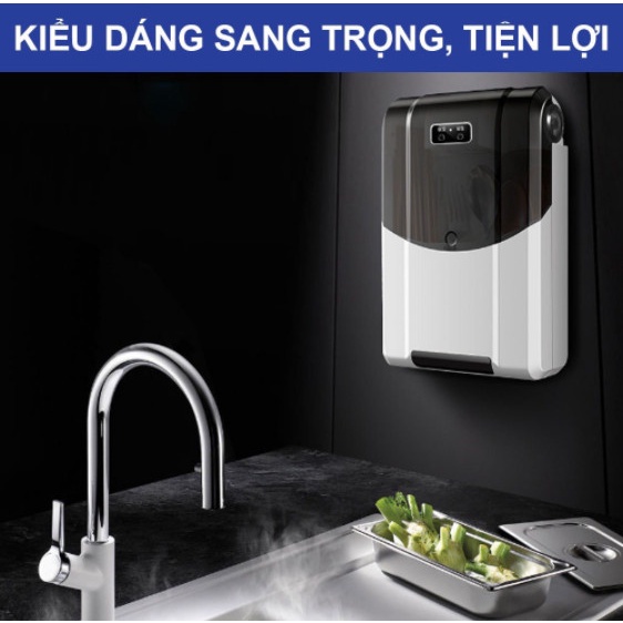 Hộp Sấy Đũa Thìa Khử Khuẩn Tia UV Dán Tường Công Nghệ Sát Trùng Hoàn Hảo