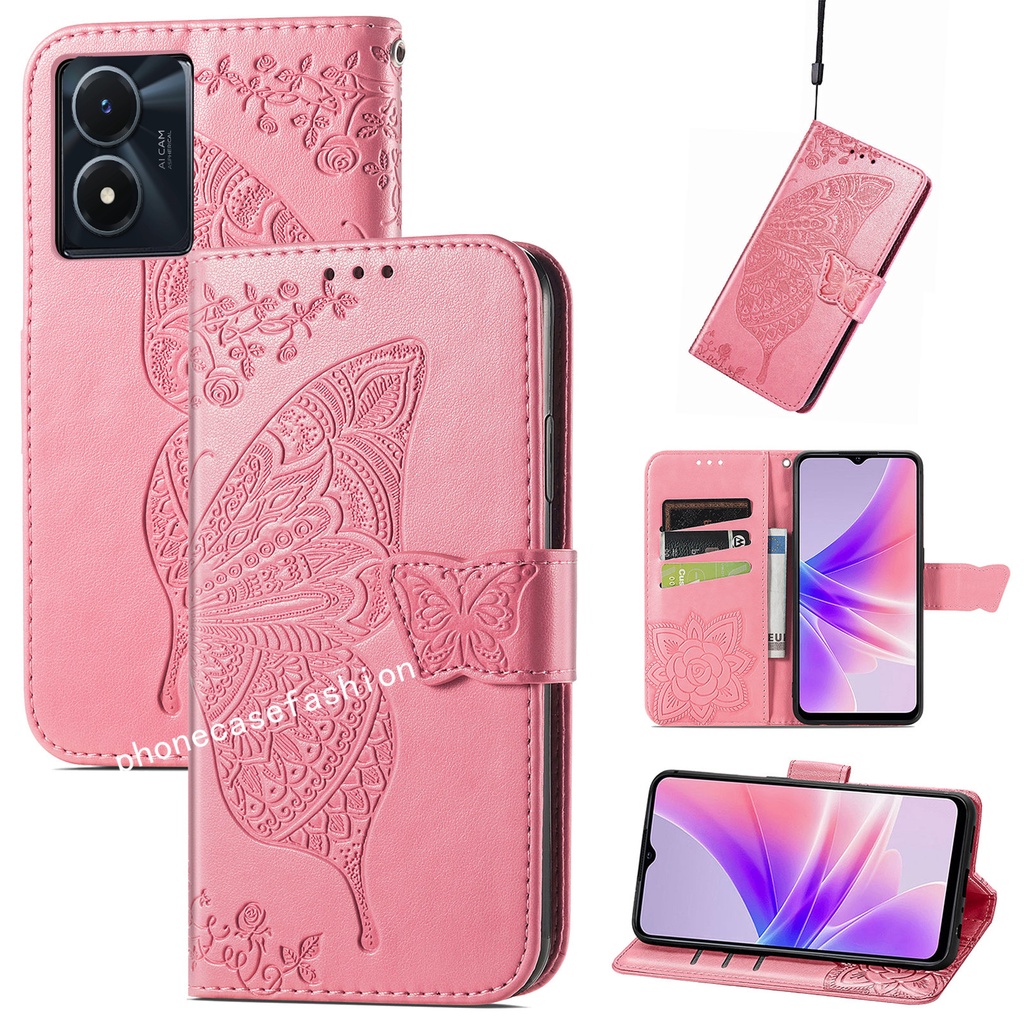 Ốp Điện Thoại Da Gập Nam Châm Chống Sốc Phối Ví Đựng Thẻ Dành Cho oppo A98 A78 5G 2023