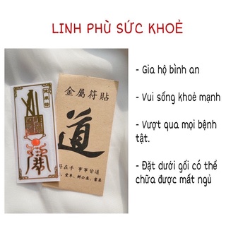 LINH PHÙ DÁN ĐIỆN THOẠI MAY MẮN ĐỦ MẪU
