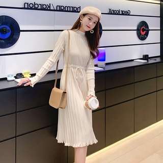 Váy Len Dáng Dài Viền Đuôi Cá Dập Xù Đầy Nữ Tính Sang Trọng Hàng Loại 1