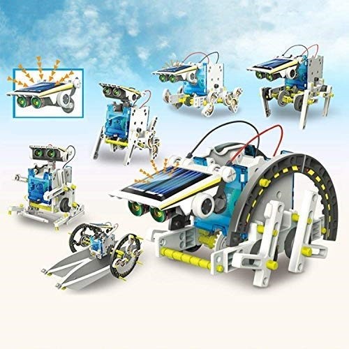 Bộ lắp ráp Robot năng lượng mặt trời 14 in 1 (Solar Robot Education Kit)