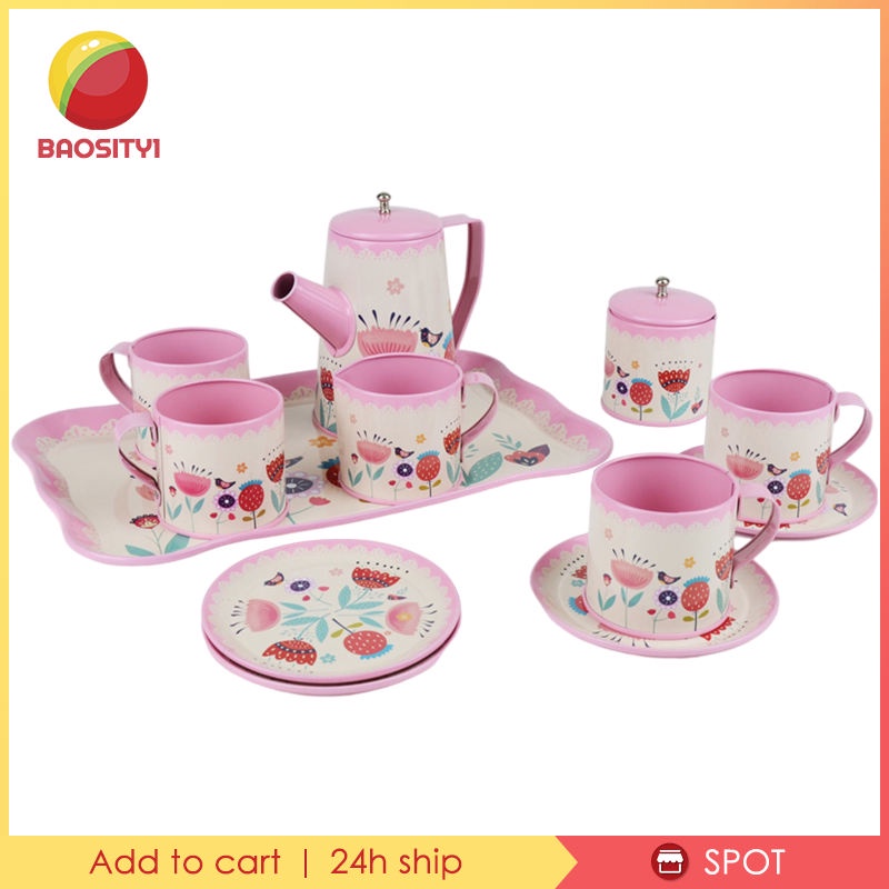 Bộ 12 món đồ chơi giả tách trà cho bé