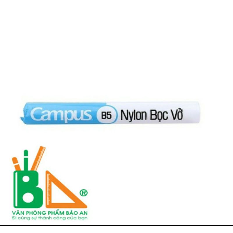 Nylon Bọc Vở Campus KT: 179x252mm