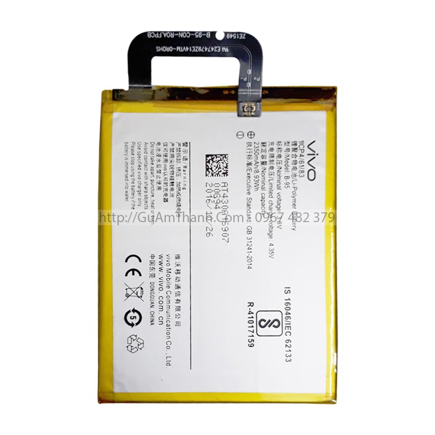 Linh kiện Pin Sạc Xiaomi, Vivo, Huawei, Meizu, Motorola Zin chính hãng - 9