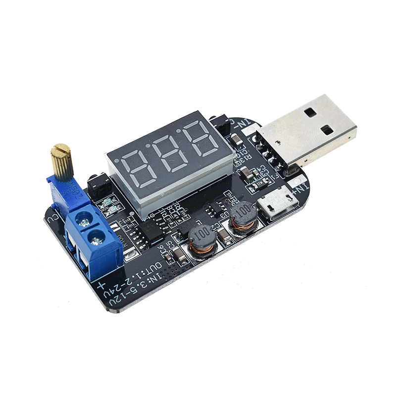 Mô-Đun điều chỉnh điện áp USB 5V - 3.3V 9V 12V 18V 24V