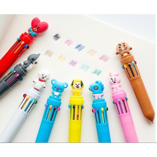 Bút bts 8 màu mực