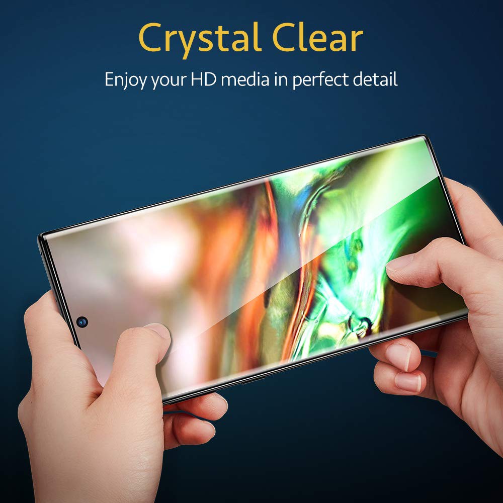 Bộ 2 kính cường lực ESR bảo vệ toàn màn hình cho Samsung Galaxy Note 10 Plus