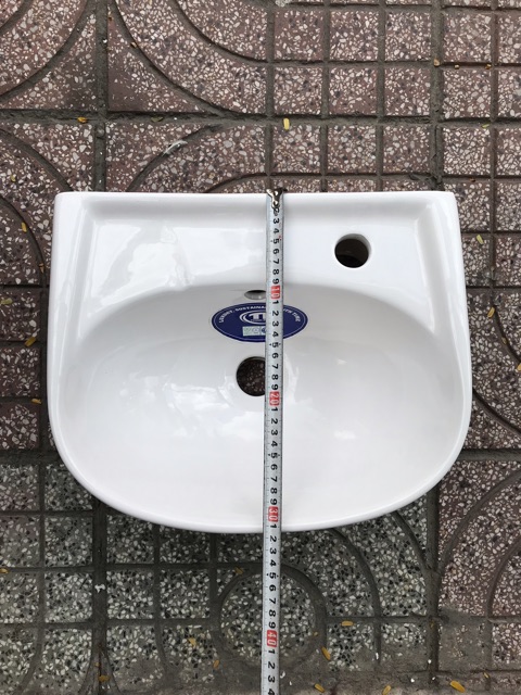 LAVABO MINI NHỎ GỌN  TREO TƯỜNG LÒNG SÂU 390 x 320mm