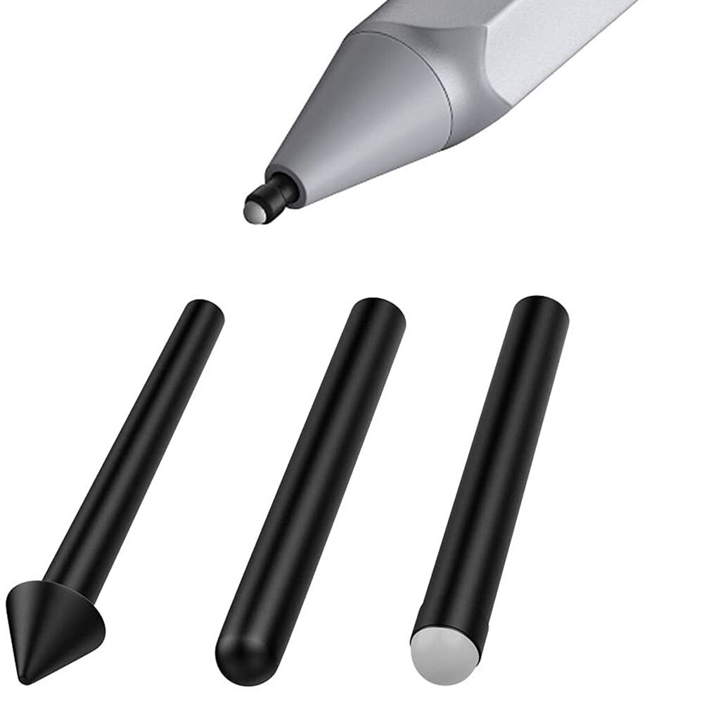 3 cái Đầu bút ban đầu Bộ dụng cụ thay thế đầu bút cảm ứng HB 2H H cho Microsoft Surface Pro 7/6/5/4 / Book / Studio / Go