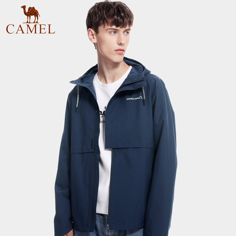 CAMEL Áo Khoác Leo Núi Chống Gió / Thấm Nước Cá Tính Cho Nam