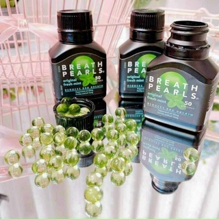 Viên uống thơm miệng Úc Breath Pearls 50 viên