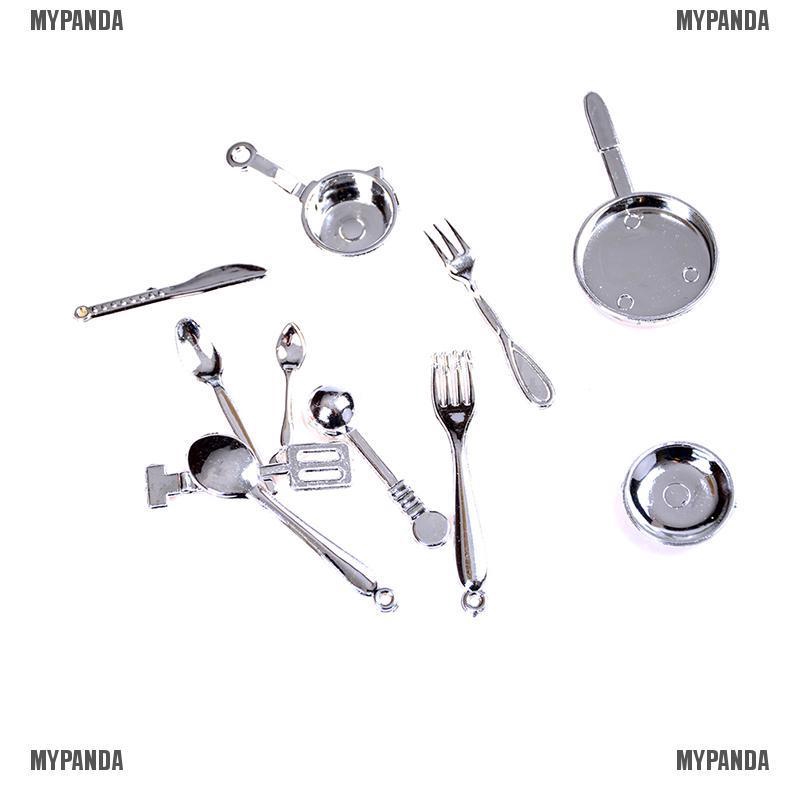 Set 11 phụ kiện trang trí nhà búp bê tỉ lệ 1 / 12