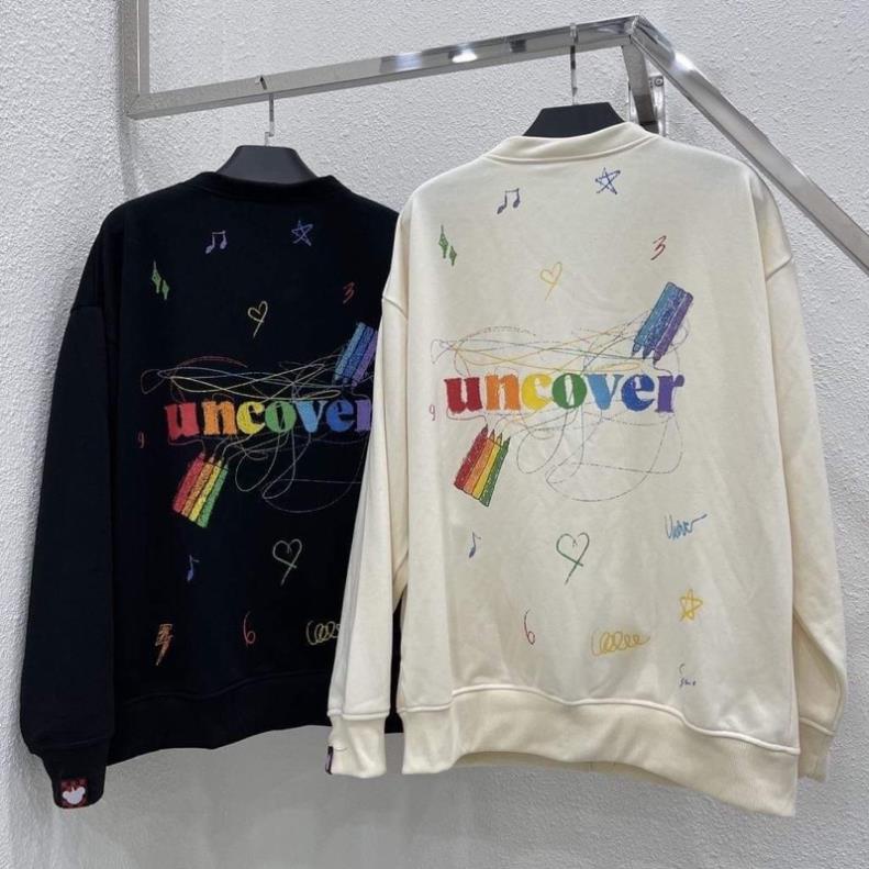 Áo khoác Cadigan UNCOVER bút chì  in kínTC