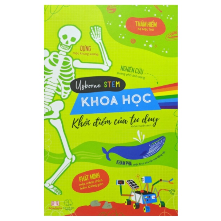 Sách - Usborne Stem Khoa Học - Khởi Điểm Của Tư Duy