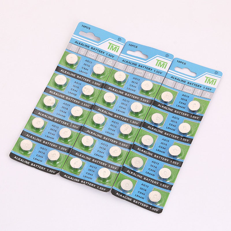 Pin AG10, AG13 LR44 dùng cho đồng hồ - đèn ngủ - đèn mặt trăng 3D hoặc đèn khác