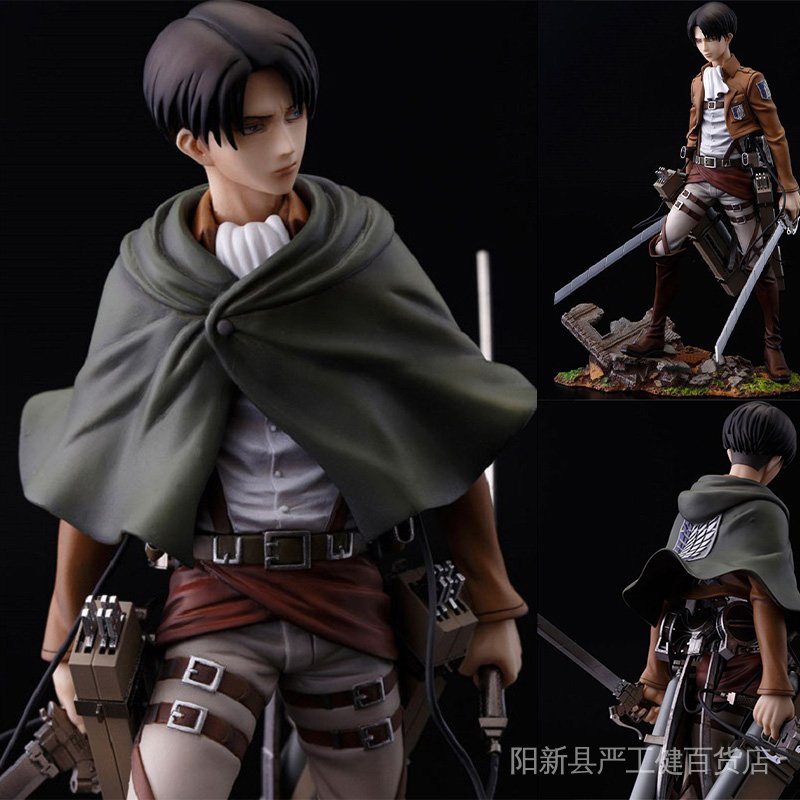 Mô Hình Nhân Vật Levi Ackerman Trong Phim Attack on Titan Bằng PVC