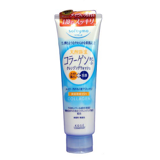 Sữa rửa mặt Kosé Softymo Cleansing Foam Collagen Nhật Bản