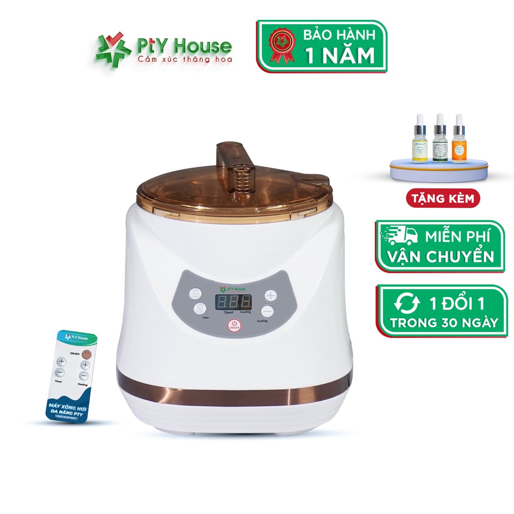 Nồi Xông Hơi Toàn Thân Cao Cấp PTY HOUSE - Dung Tích 2.8L Z1000 - Thiết kế Sang Trọng Độ Bền Cao Chống Cháy Nổ