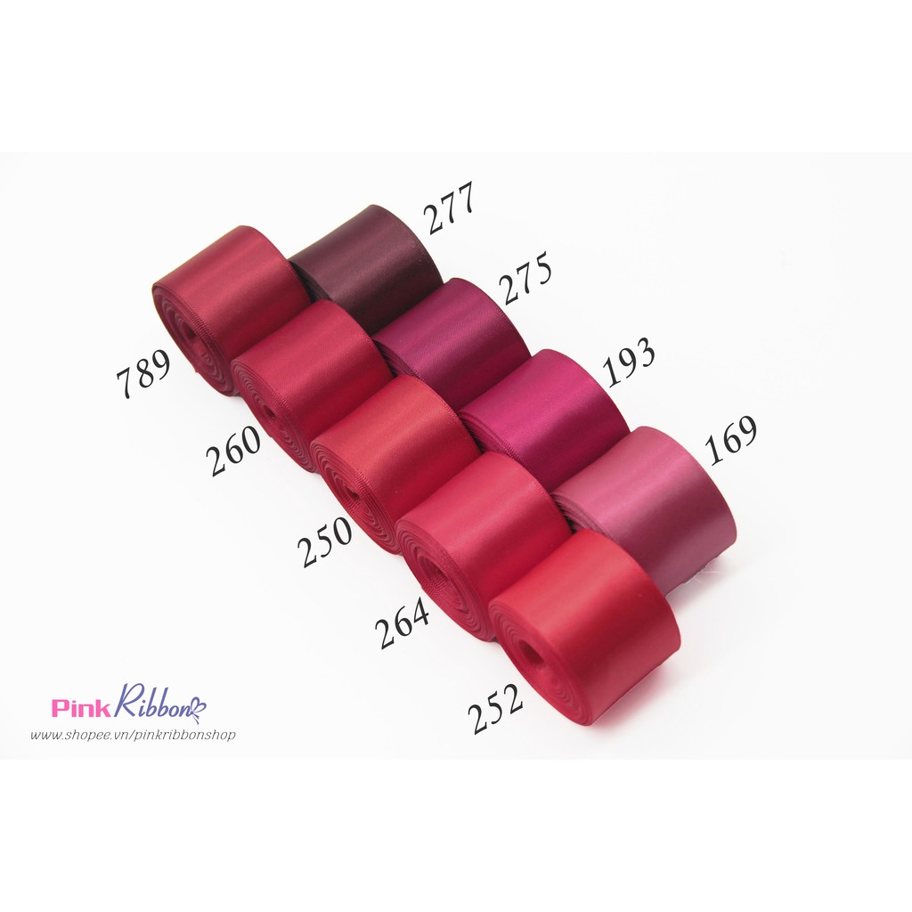 Ruy băng Satin loại đẹp - Cuộn 5m - Link 5/12