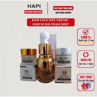 Combo Serum Vitamin HD Phạm Diệp - Kem Face Thanh Mây Cream