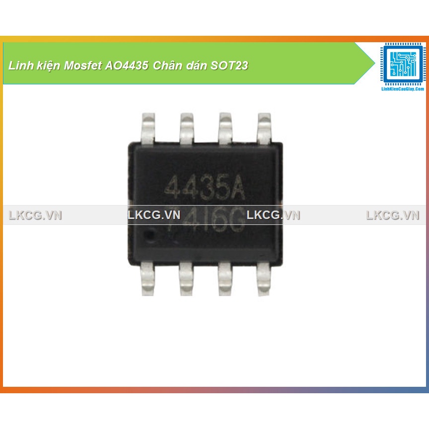 Linh kiện Mosfet AO4435 Chân dán SOT23
