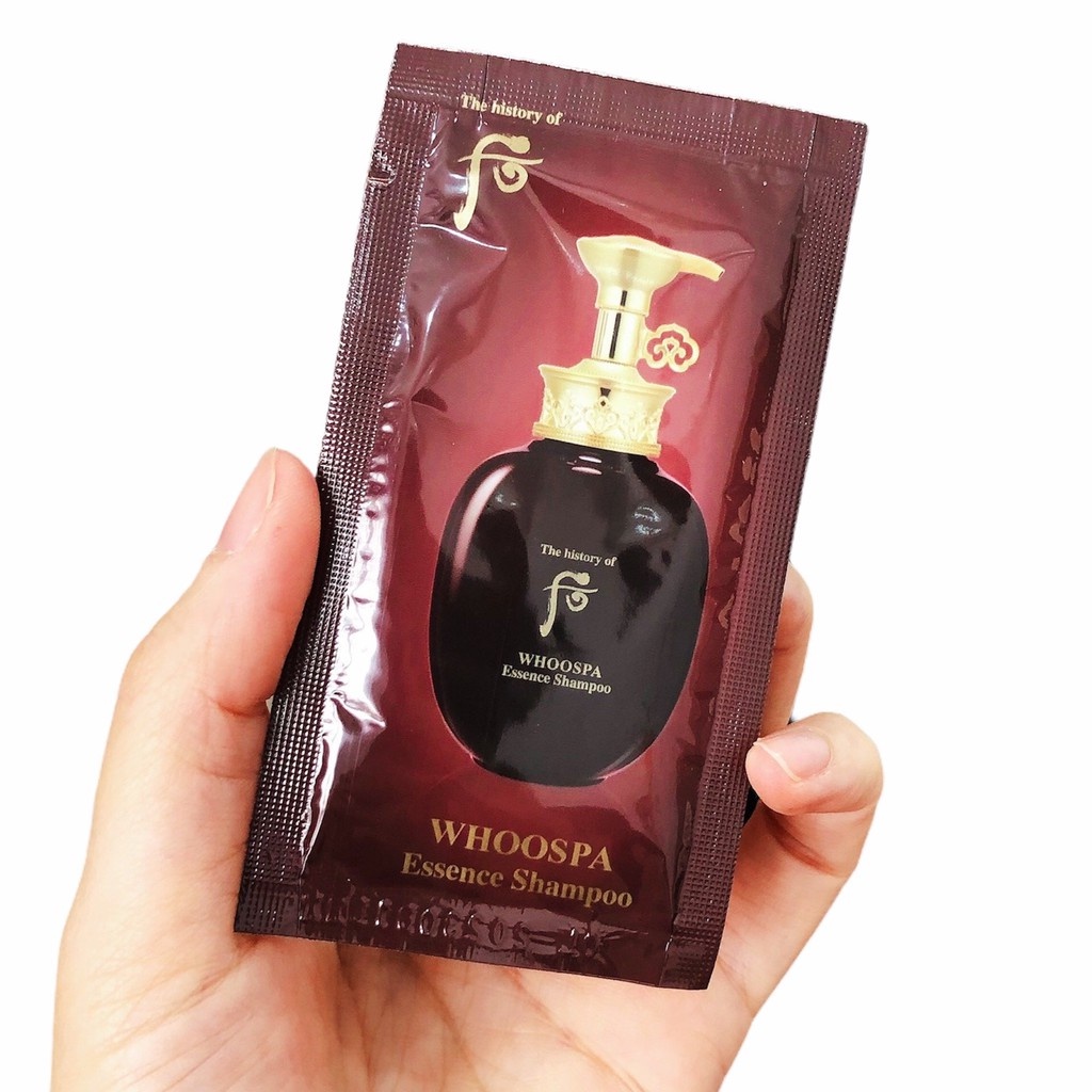 💖SALE SỐC💖 Combo 10 gói dầu gội whoo.Whoo Spa Shampoo 8ml