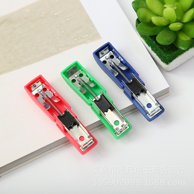 Máy Dập Ghim Mini, Bấm Ghim mini, nhỏ xinh, ghim 2 đến 5 tờ)