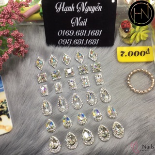 Đá Hình K9 Pha lê gắn móng 7.000₫/viên.Set 2 viên =14.000