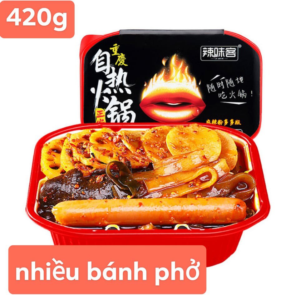 [CÓ SẴN] Lẩu tự sôi lẩu tự sôi bò cay tê cơm tự sôi đồ ăn nhanh lau tu soi đồ ăn vặt nội địa | BigBuy360 - bigbuy360.vn