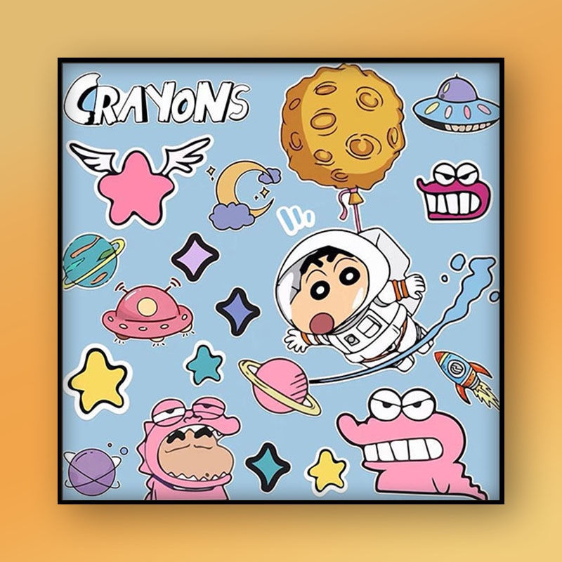 Hàng Mới❤[30 * 30/40 * 40cm] Tranh tô màu theo số / Hoa tulip-Hoa tươi nhỏ chữa bệnh /Gia đình hoạt hình / Tự làm quà tặng độc đáo / Buzz Lightyear / Strawberry Bear/  không có khung -Tranh tô màu theo số hoa