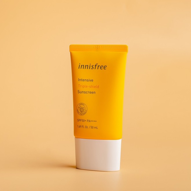 Kem chống nắng Innisfree Triple-shield perfect UV protection cream SPF50+ cho mọi loại da 50ml