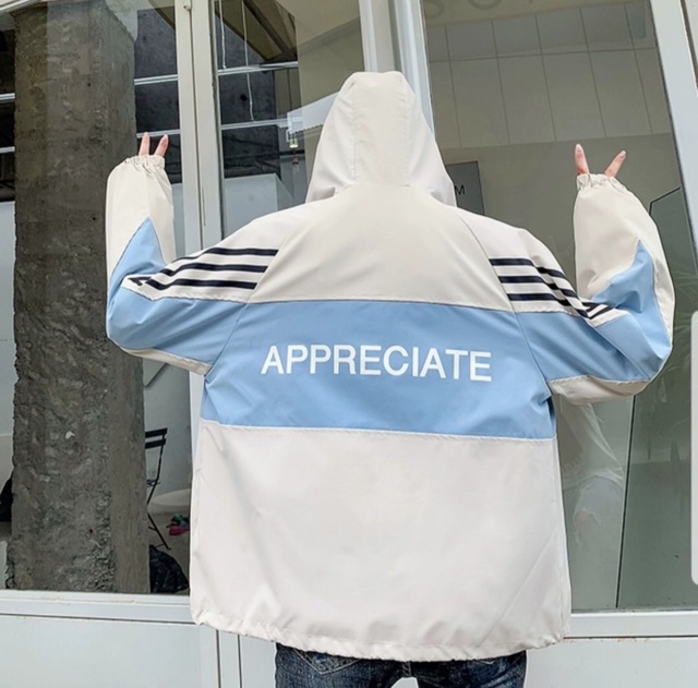 ÁO KHOÁC GIÓ PHỐI KẺ ĐEN 3 MÀU SIÊU ĐẸP | BigBuy360 - bigbuy360.vn