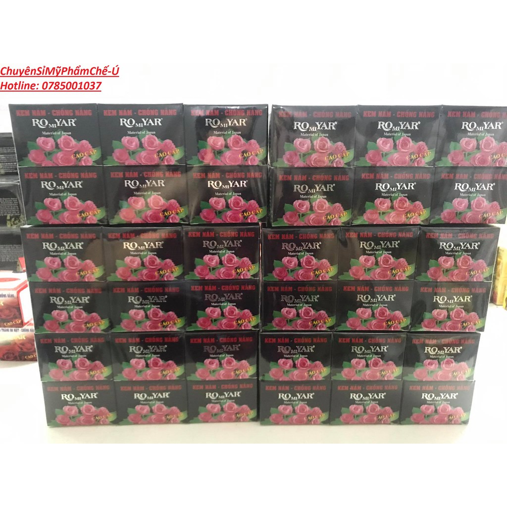 Kem Nám Xanh-Chống Nắng 15G Romiyar