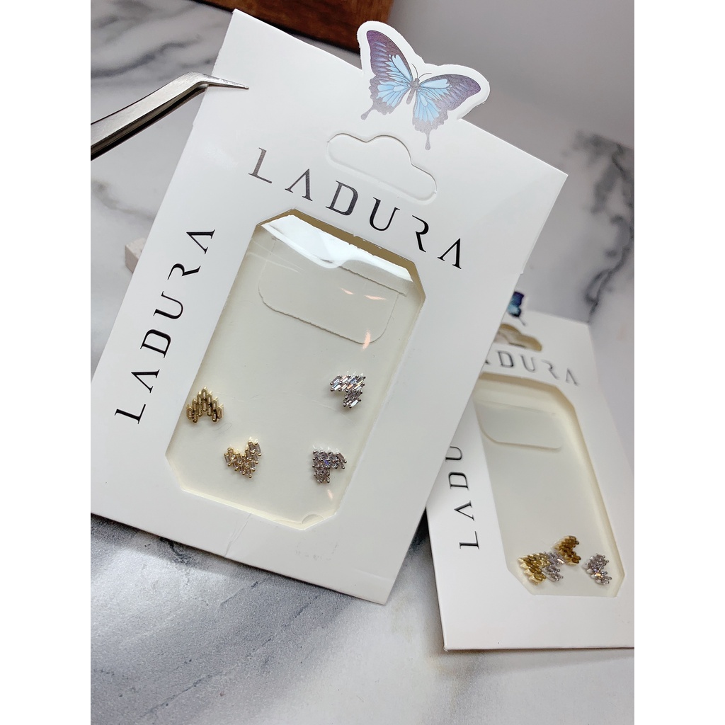Charm nail trái tim LADURA cao cấp